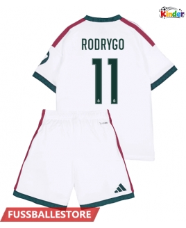 Günstige Real Madrid Rodrygo Goes #11 Heimtrikotsatz Kinder 2026-27 Kurzarm (+ Kurze Hosen)